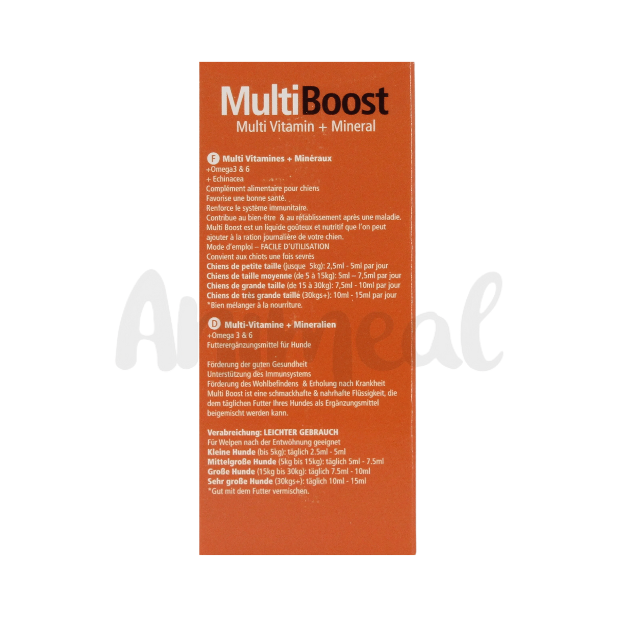 MULTI BOOST DOG LIQUID (L) - Animeal