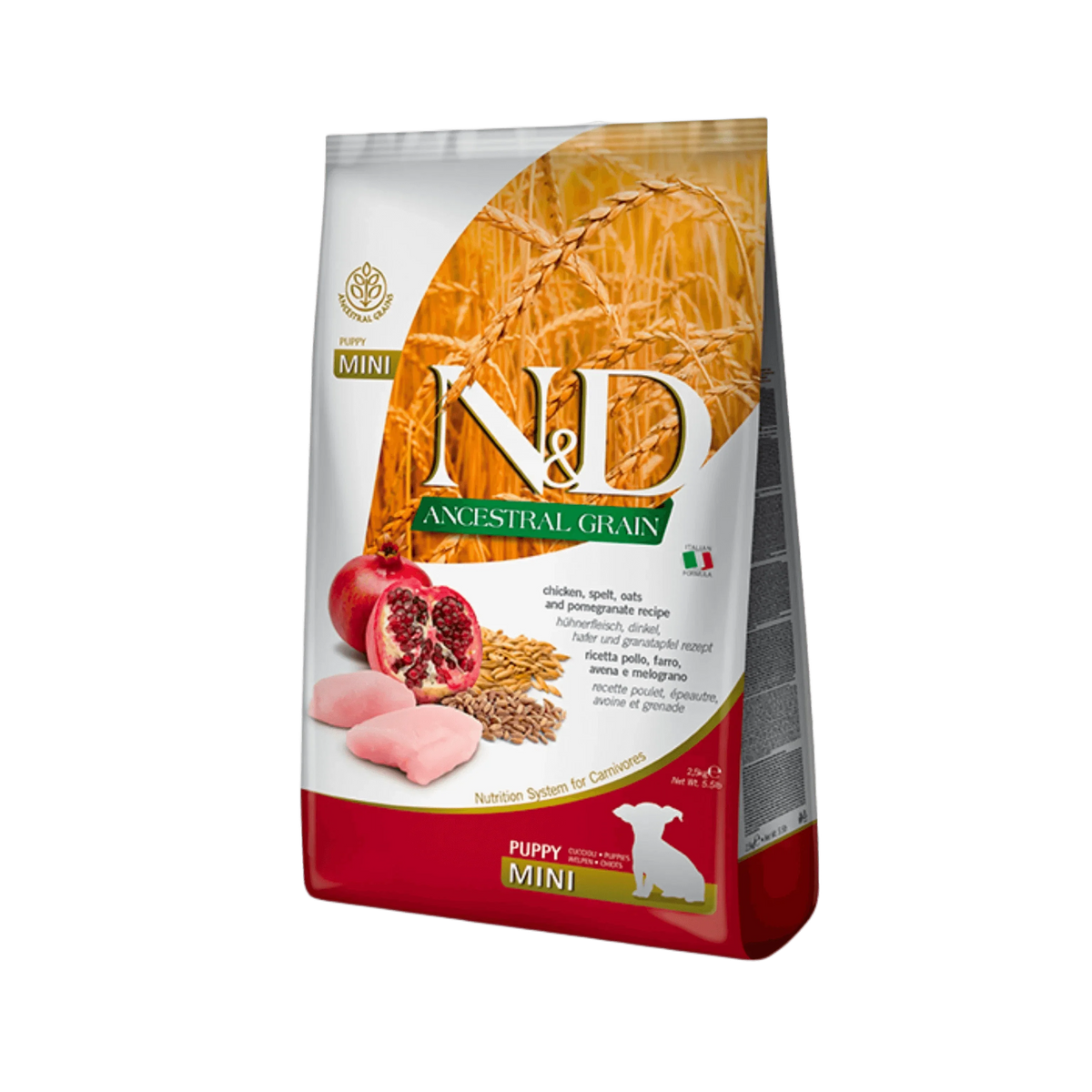 N&D AG CHIC PUP MINI DRY FOOD [800 GM] - Animeal