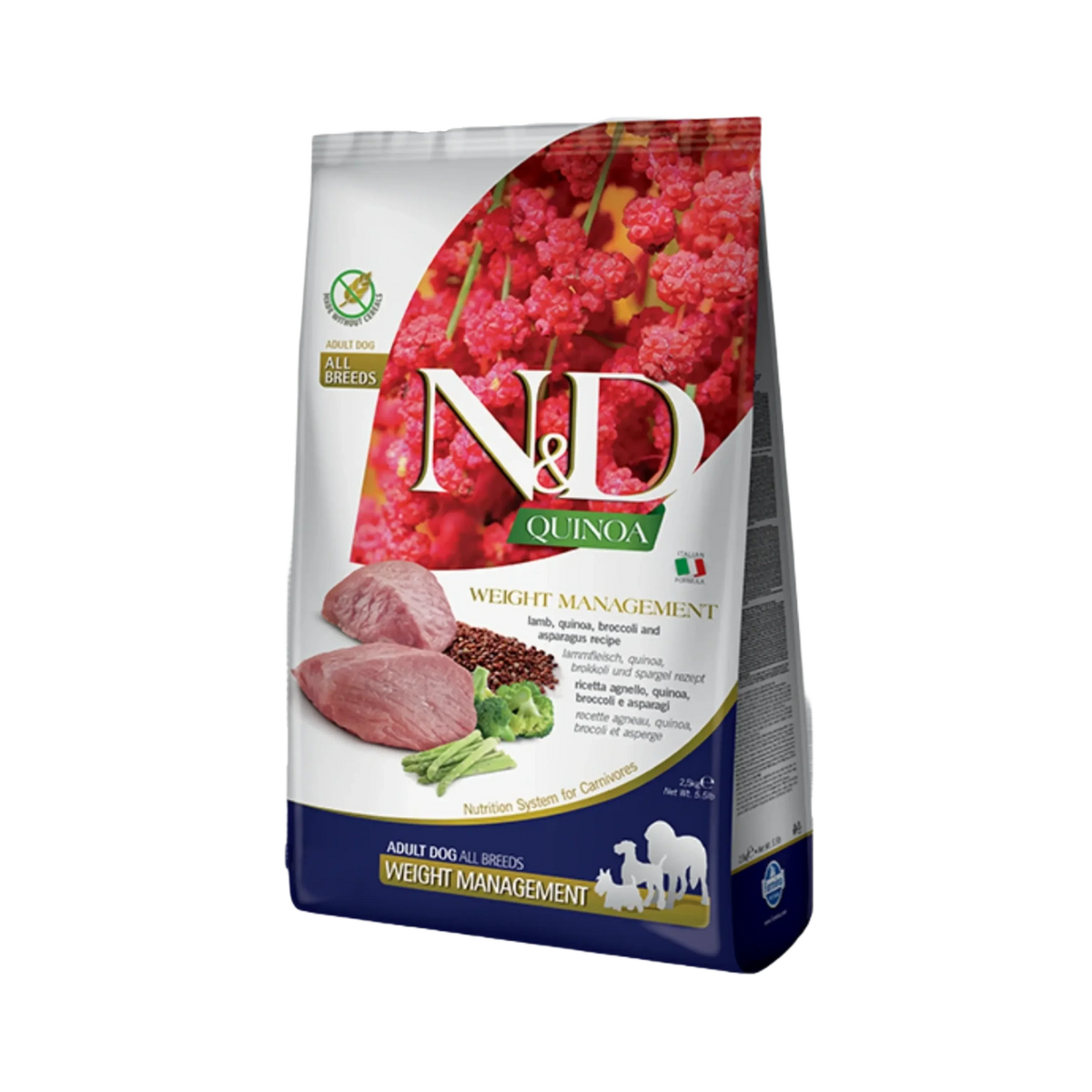 N&D QU W.T MAGMT ADULT [2.5 KG] - Animeal