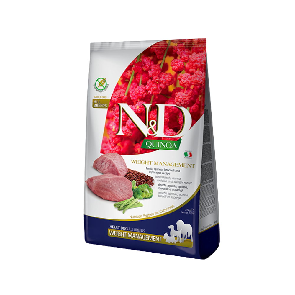 N&D QU WT MGMT LAMB DOG GF DRY FOOD [7 KG] - Animeal