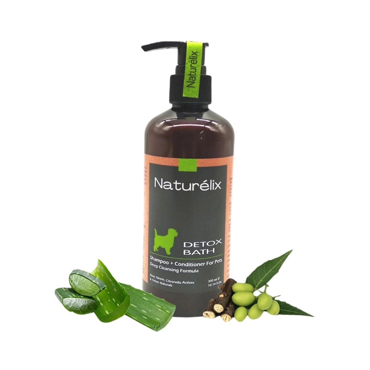 NATURELIX DETOX BATH DOG SHAMPOO - Animeal