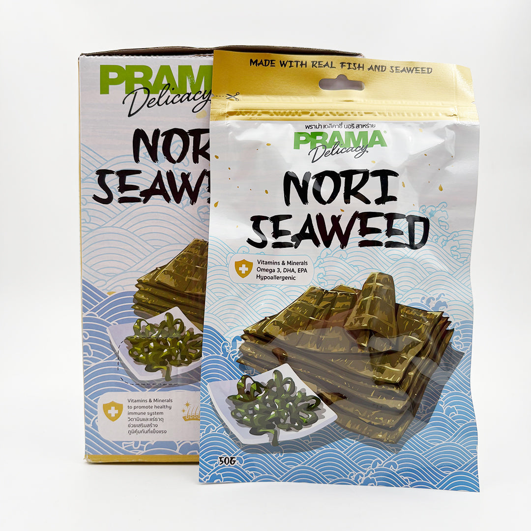 PRAMA DELICACY NORI SEAWEED FISH TREATS [50 GM]