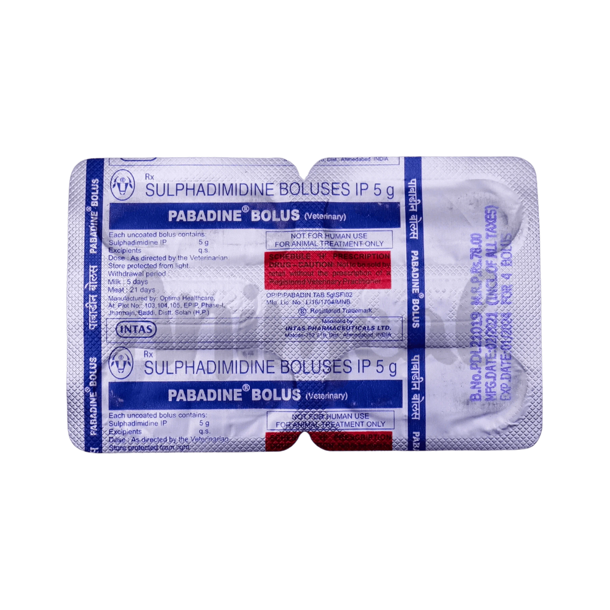 PABADINE BOLUS - Animeal