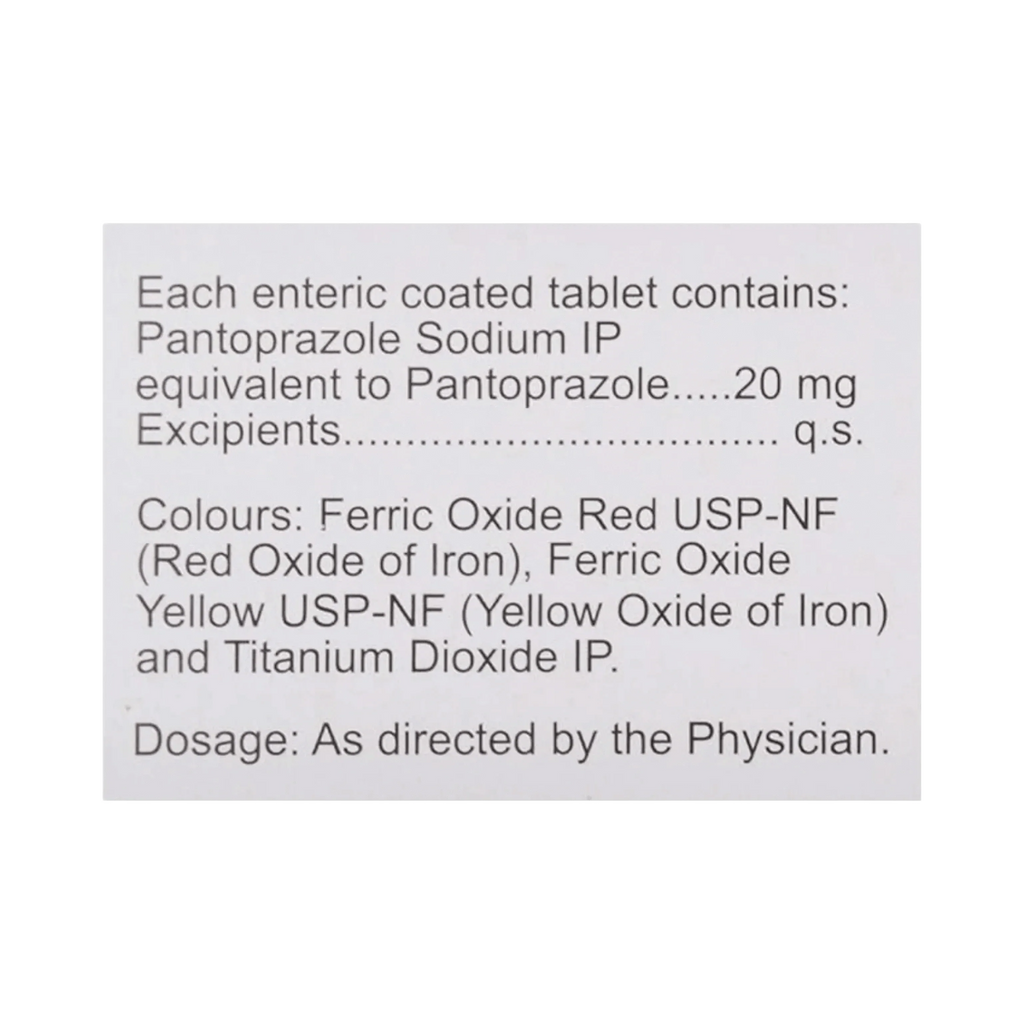 PAN 20MG TABLET - Animeal