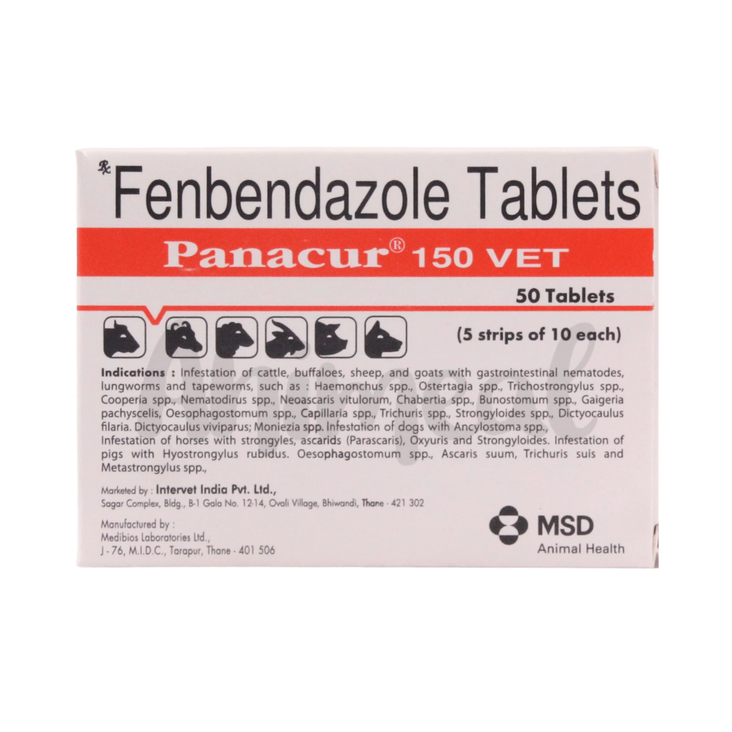 PANACURE 150 VET TABLET - Animeal