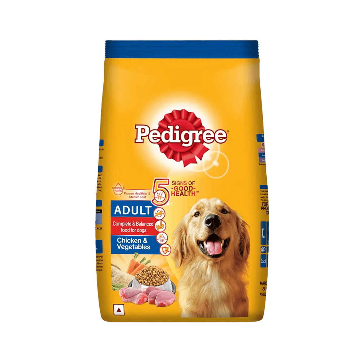PEDIGREE ADULT CHIC & VEG DRY FOOD (L) - Animeal