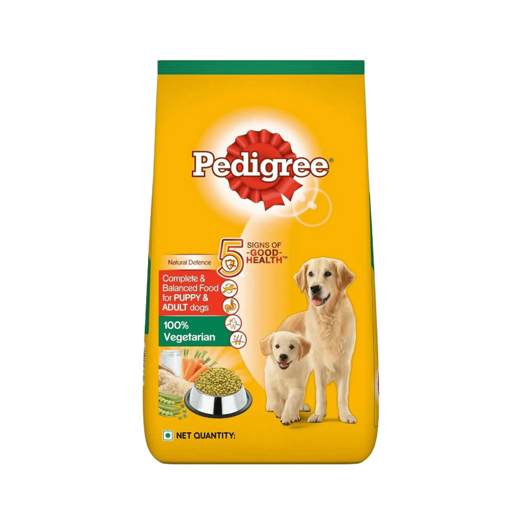 PEDIGREE ADULT & PUPPY VEG DRY FOOD (M) - Animeal