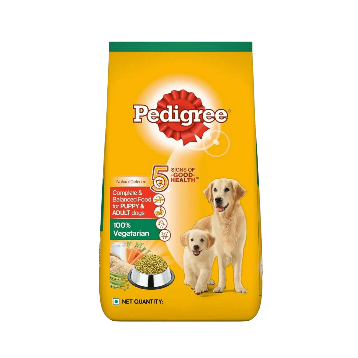 PEDIGREE ADULT & PUPPY VEG DRY FOOD (M) - Animeal