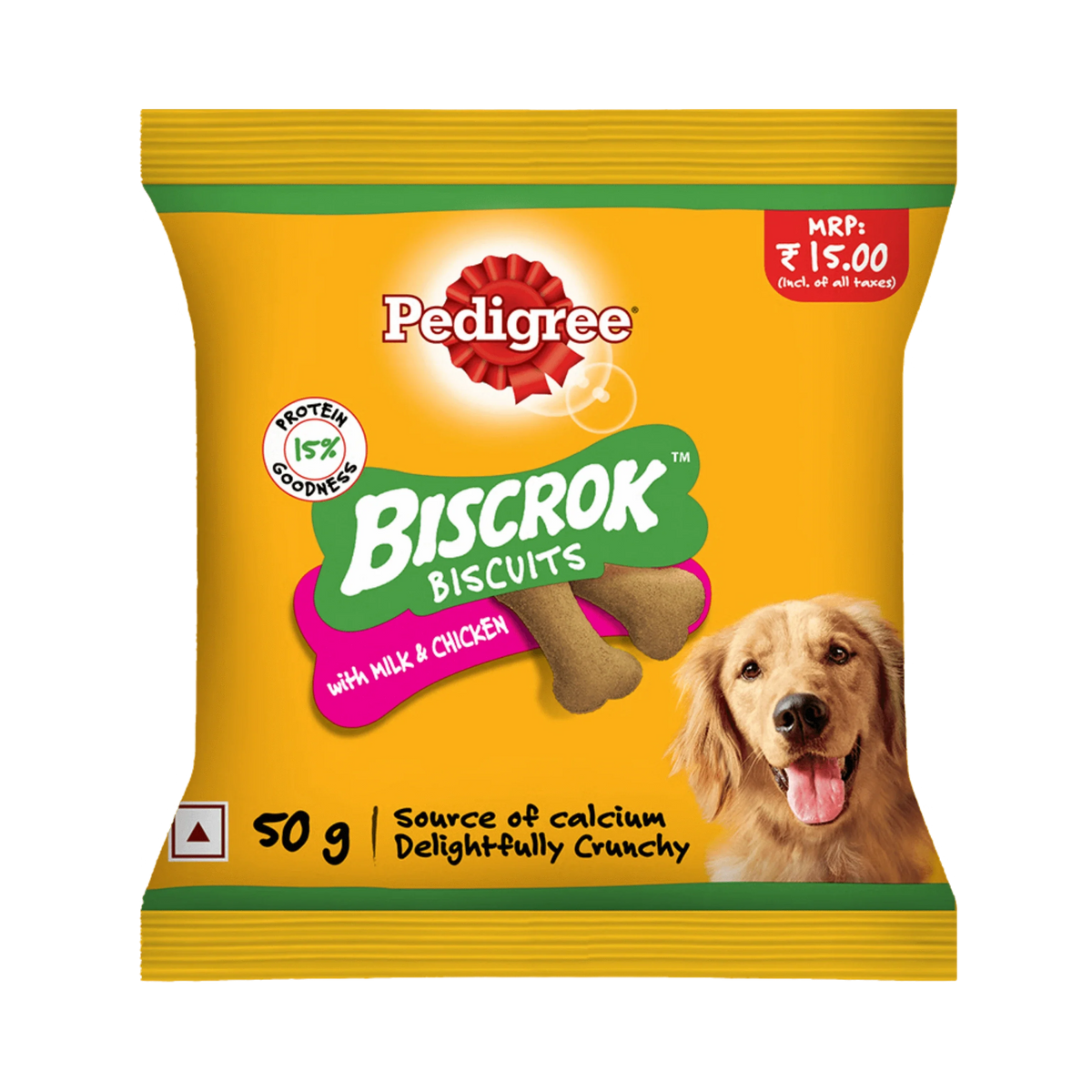 PEDIGREE BISCROK MILK & CHIC BISCUITS (S) - Animeal