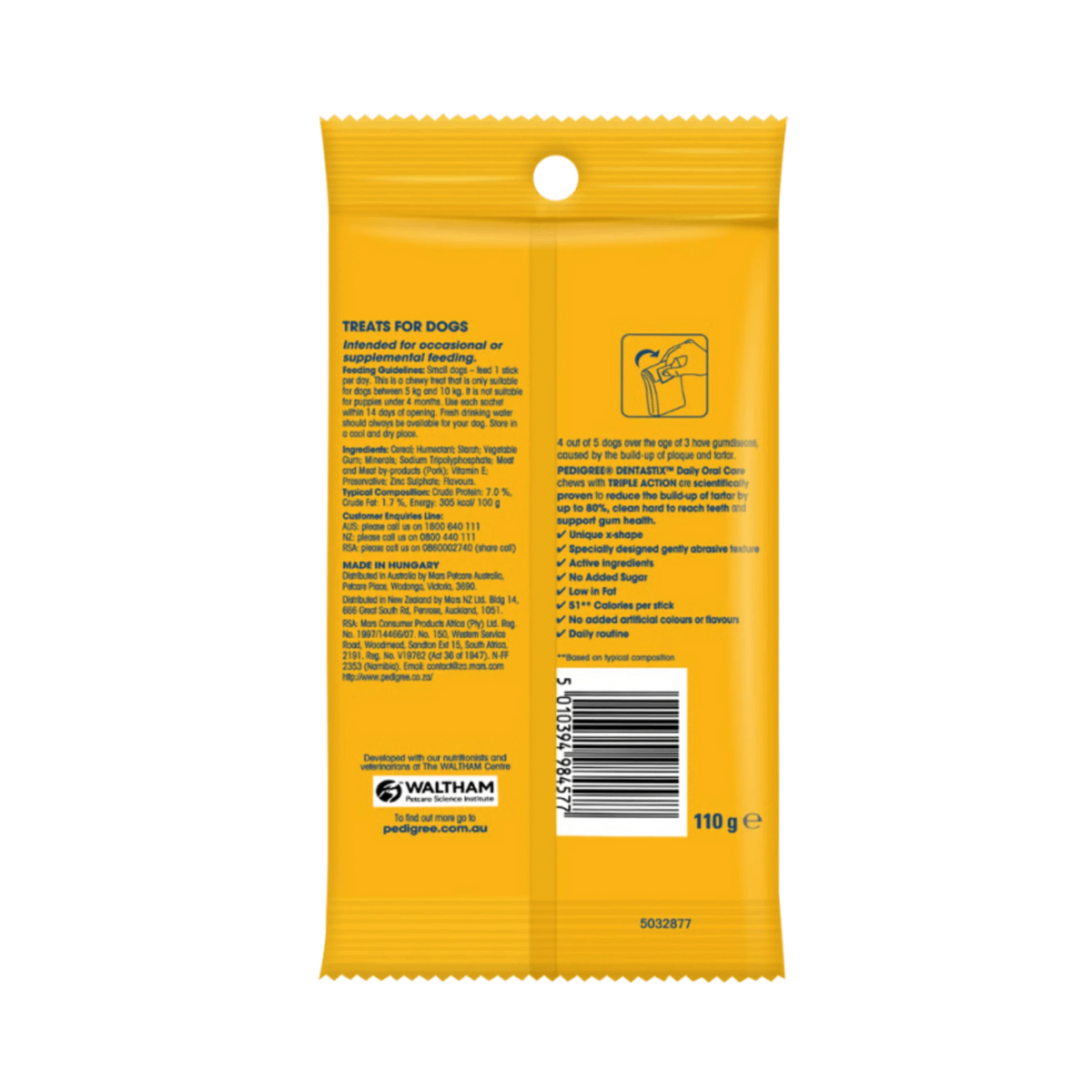 PEDIGREE DENTASTIX (S) - Animeal