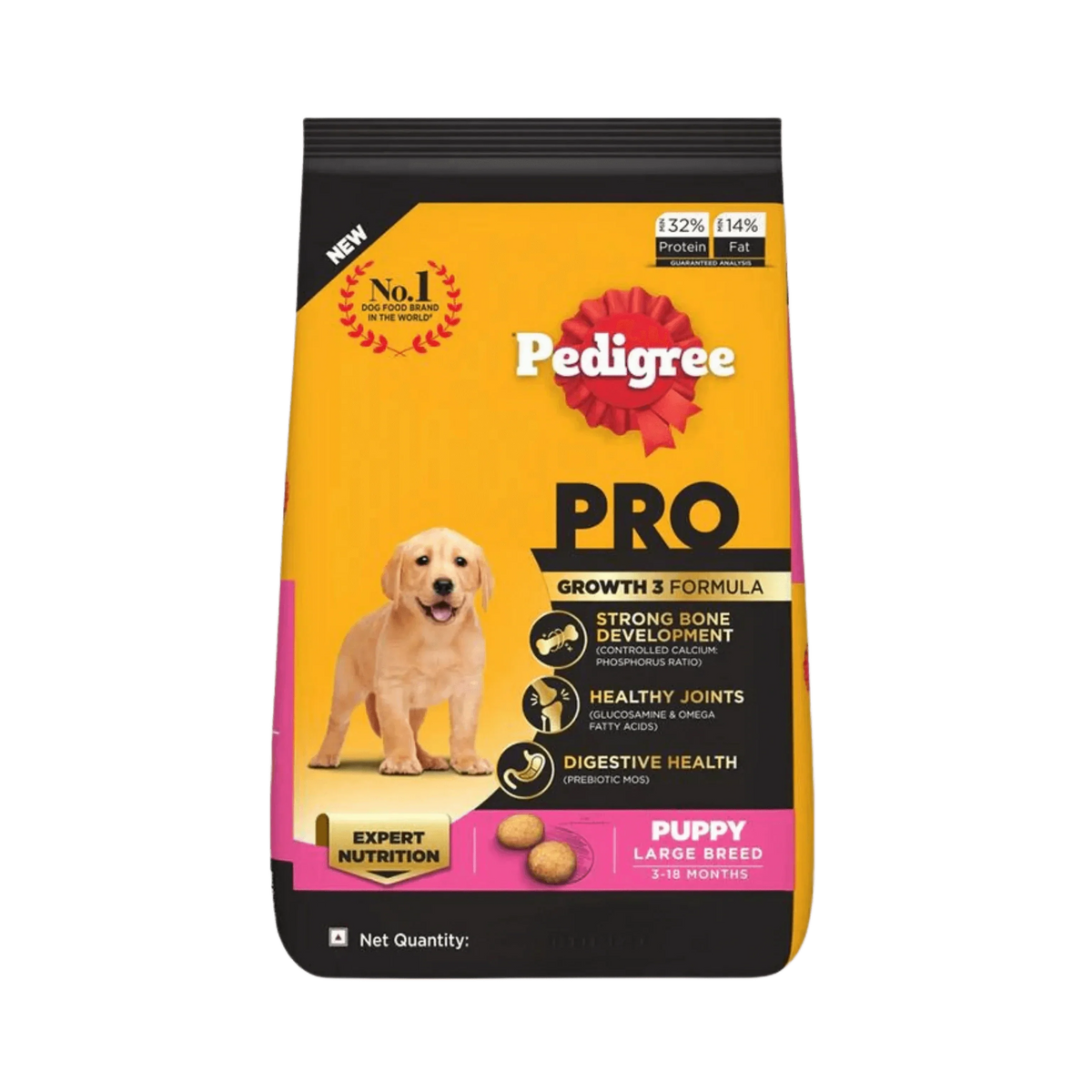 PEDIGREE PRO PUPPY LARGE DRY FOOD (XL) - Animeal