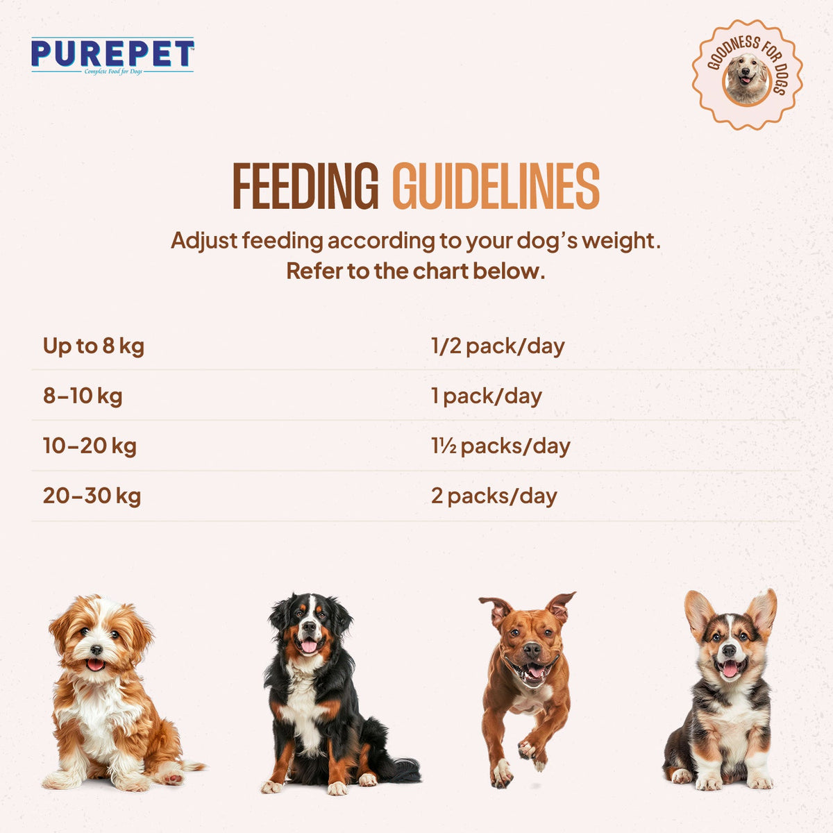 PUREPET DOG CHIC & PUMP BIRYANI - Animeal