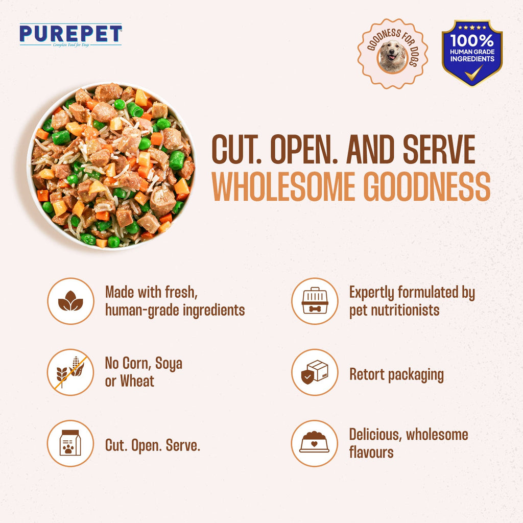 PUREPET DOG CHIC & PUMP BIRYANI - Animeal
