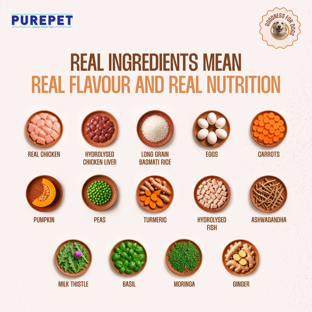 PUREPET DOG CHIC & PUMP BIRYANI - Animeal