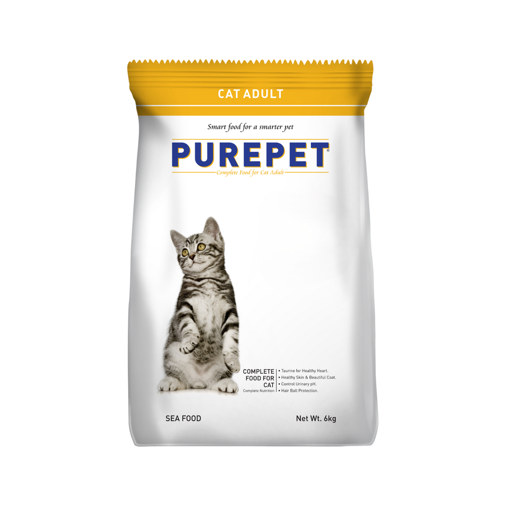 PUREPET SEAFOOD CAT DRY FOOD (L) - Animeal