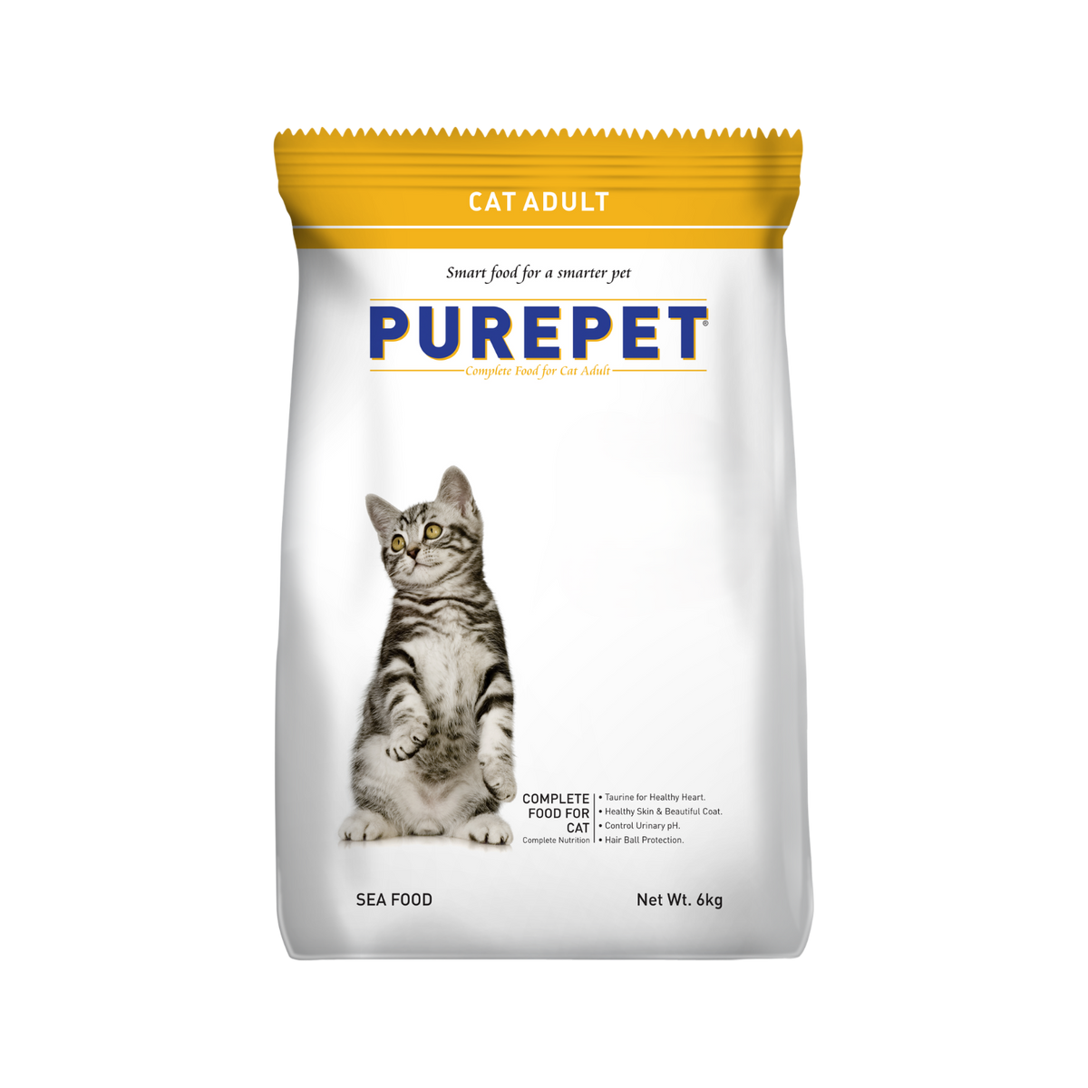PUREPET SEAFOOD CAT DRY FOOD (L) - Animeal