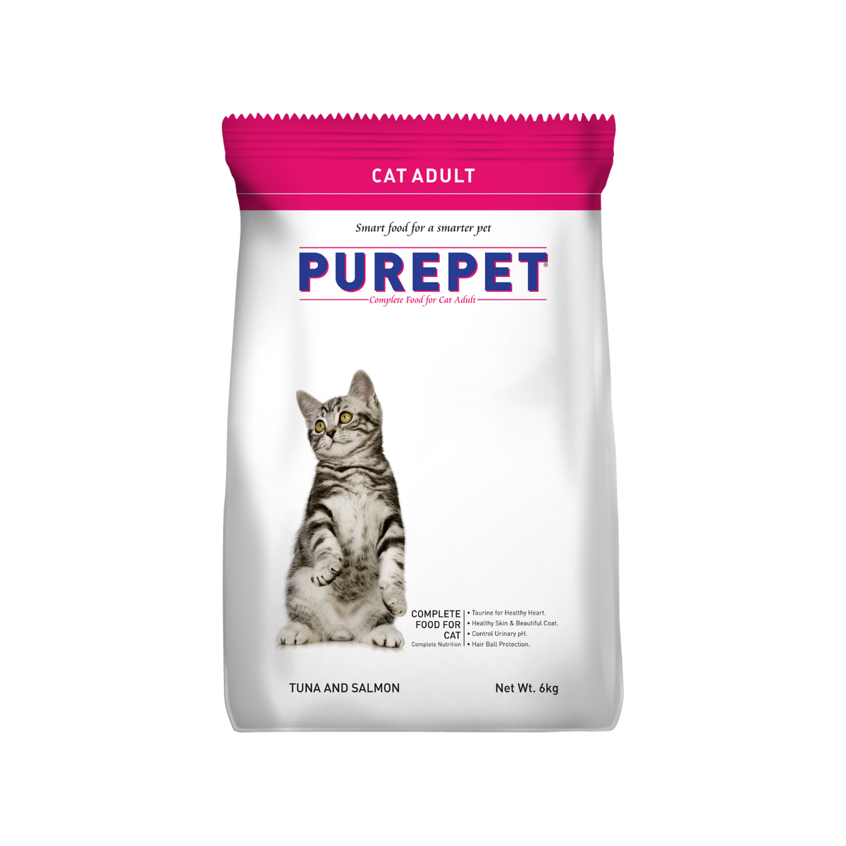 PUREPET TUNA & SALMON CAT DRY FOOD (L)