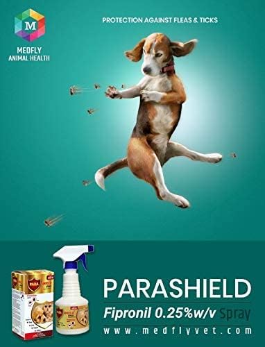 Parashield Fleas & Ticks Spray for Dogs and Cats - 250 ML - Animeal