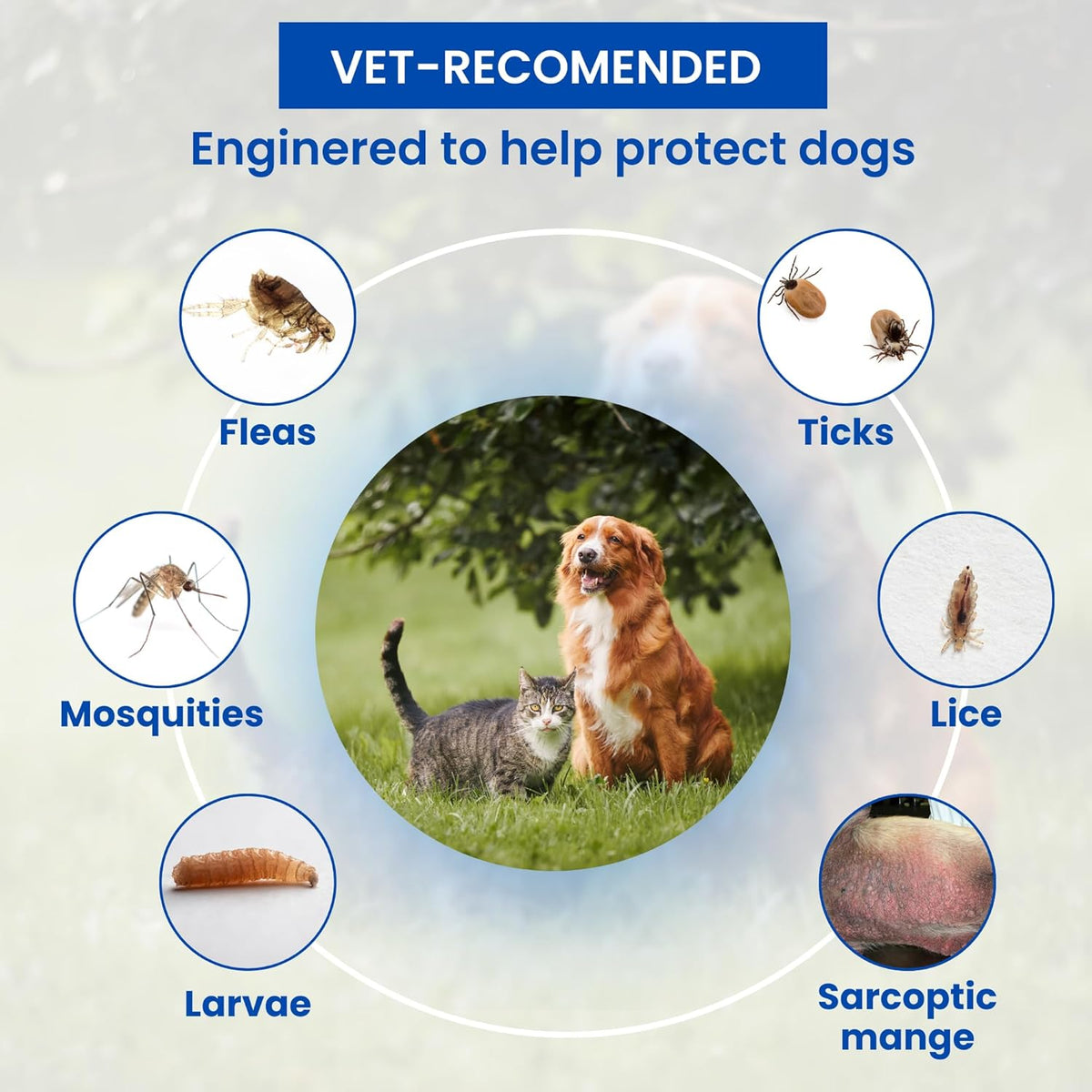 Parashield Spray (100ML) for Ticks and Fleas - Animeal