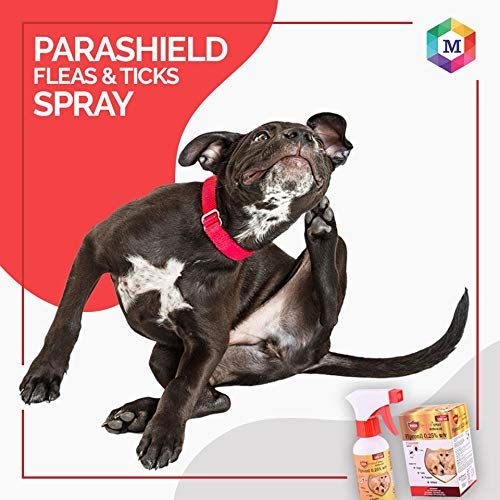 Parashield Spray (100ML) for Ticks and Fleas - Animeal