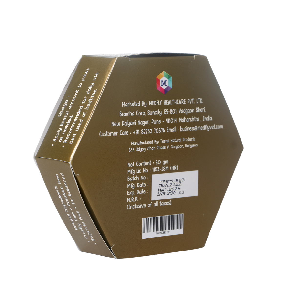 Paw Balm for Dogs & Cats - 30 gram (Pack of 2) - Animeal