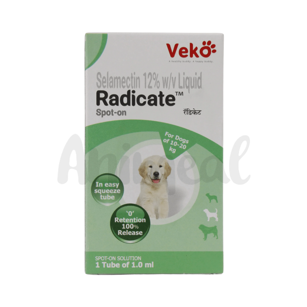 RADICATE (10-20KG) DOG SPOT ON - Animeal