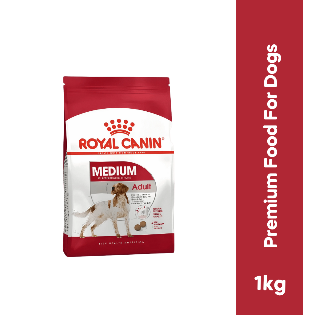 ROYAL CANIN MEDIUM ADULT DRY FOOD [1 KG]
