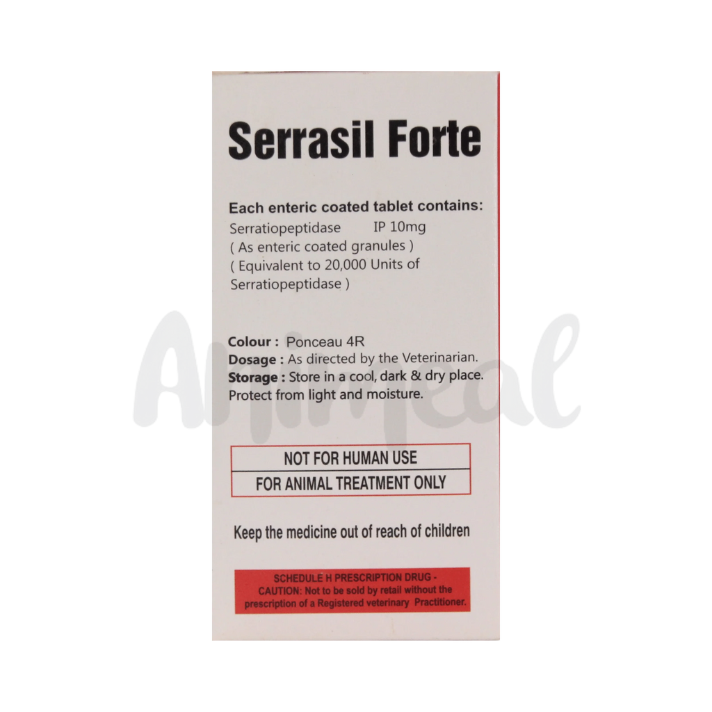 SERRASIL FORTE TABLET - Animeal