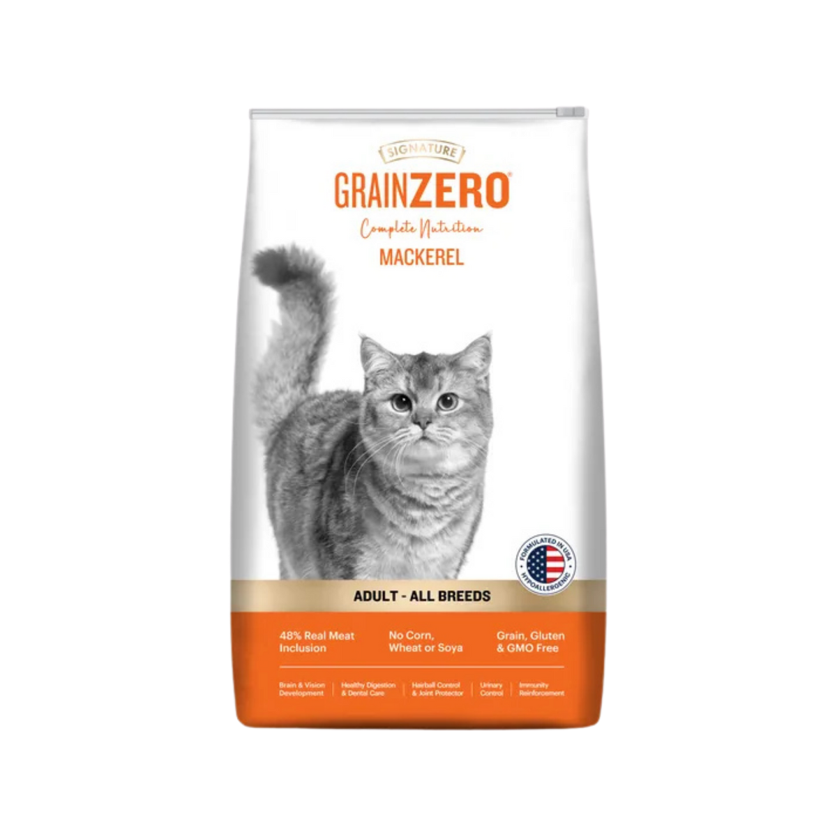 SIGNATURE CAT ADULT MACKEREL DRY FOOD - Animeal