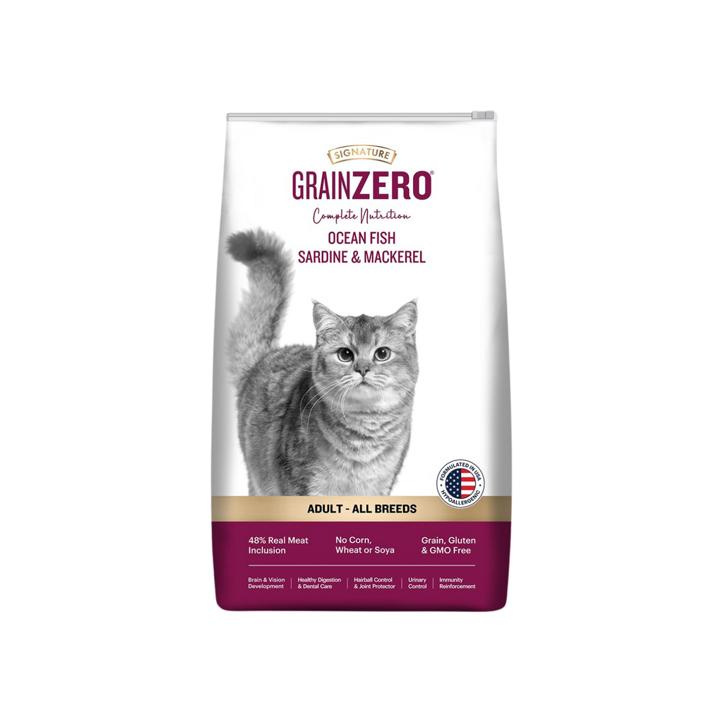 SIGNATURE GRAIN ZERO CAT ADULT - Animeal