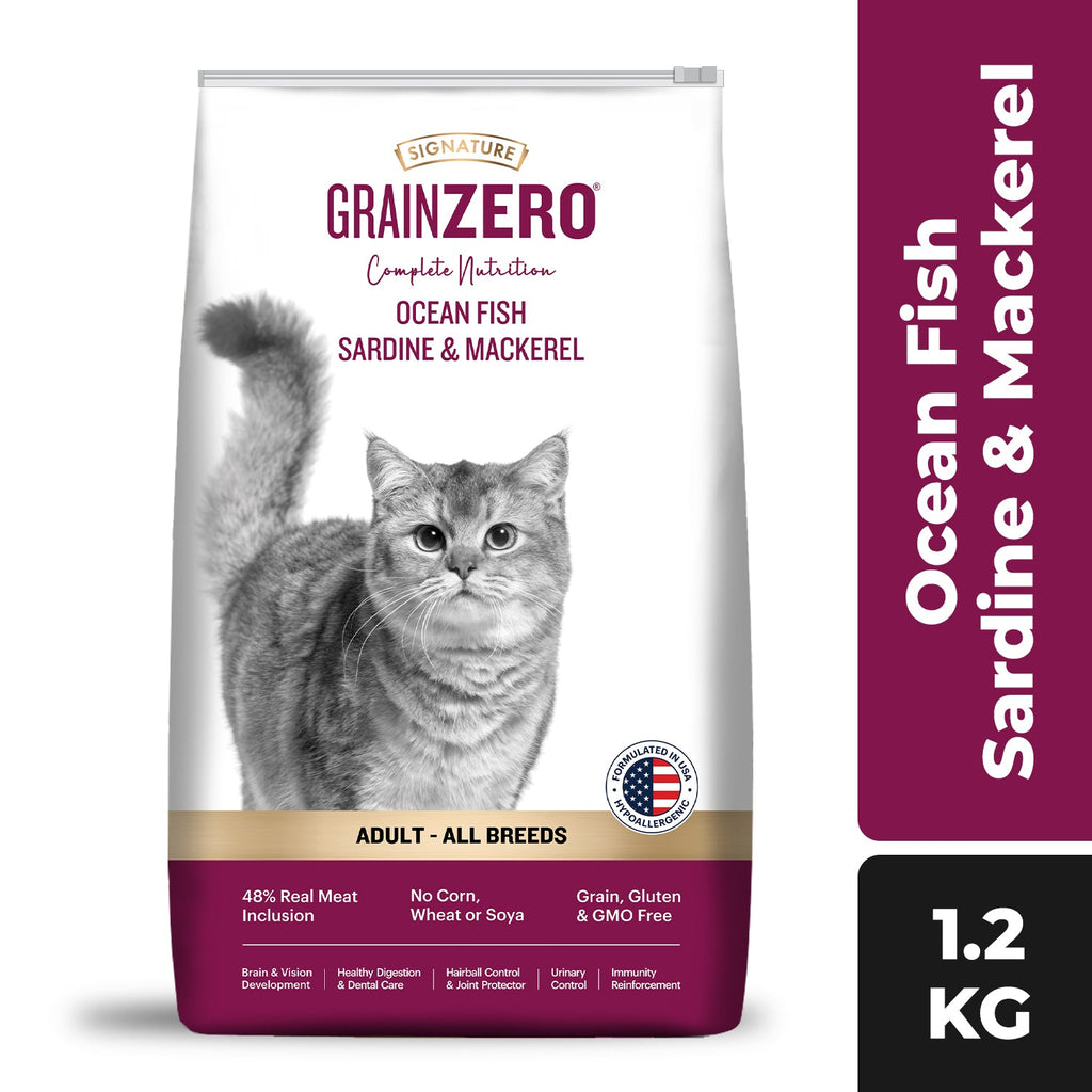 SIGNATURE GRAIN ZERO CAT ADULT - Animeal