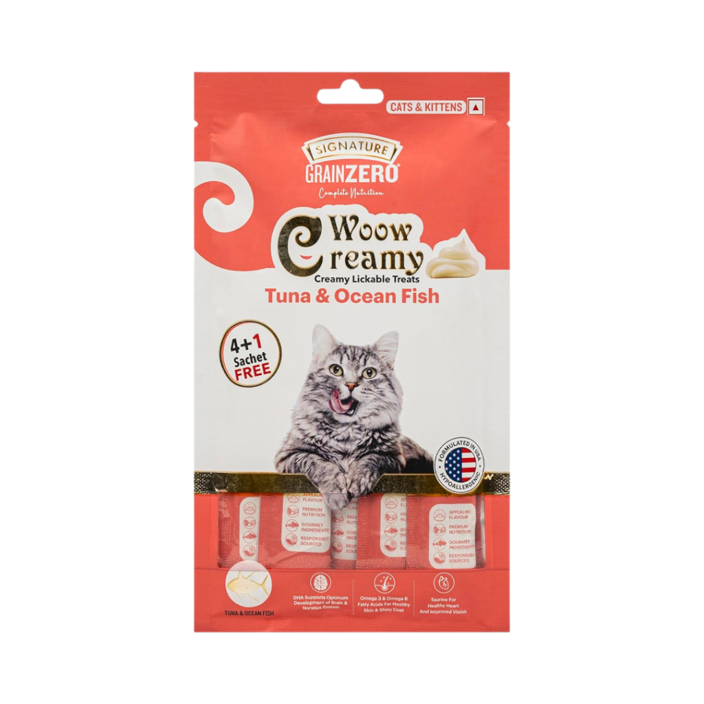 SIGNATURE GRAIN ZERO CREAMY TREAT TUNA & OCEAN FISH (S) - Animeal