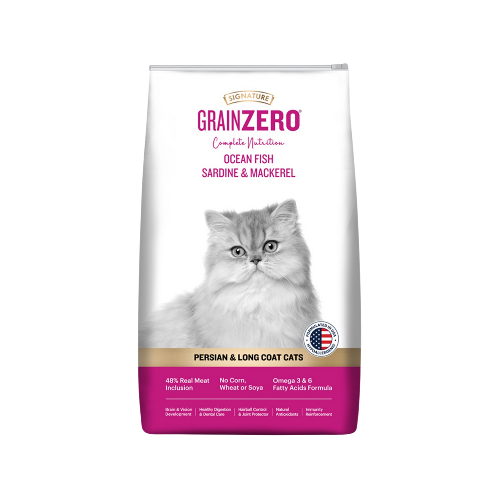 SIGNATURE GRAIN ZERO PERSIAN DRY FOOD (M) - Animeal