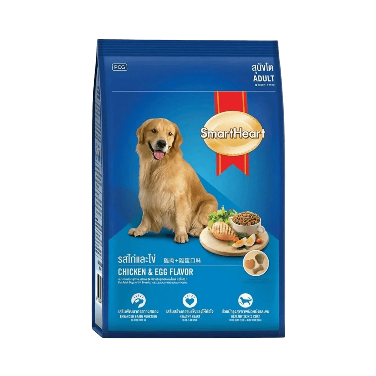 SMART HEART ADULT CHIC & EGG DRY FOOD (XL) - Animeal