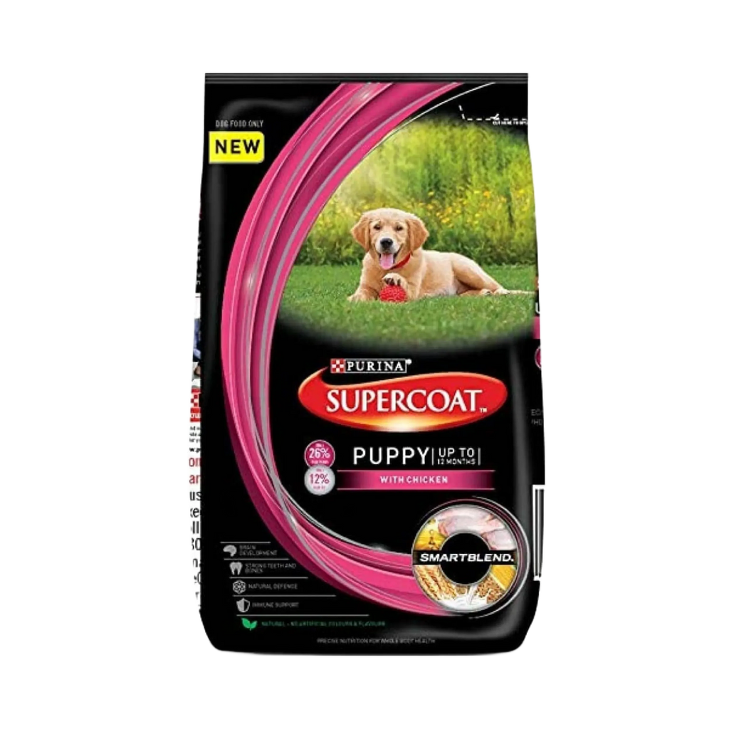 SUPERCOAT PUPPY CHIC DRY FOOD [3KG] - Animeal