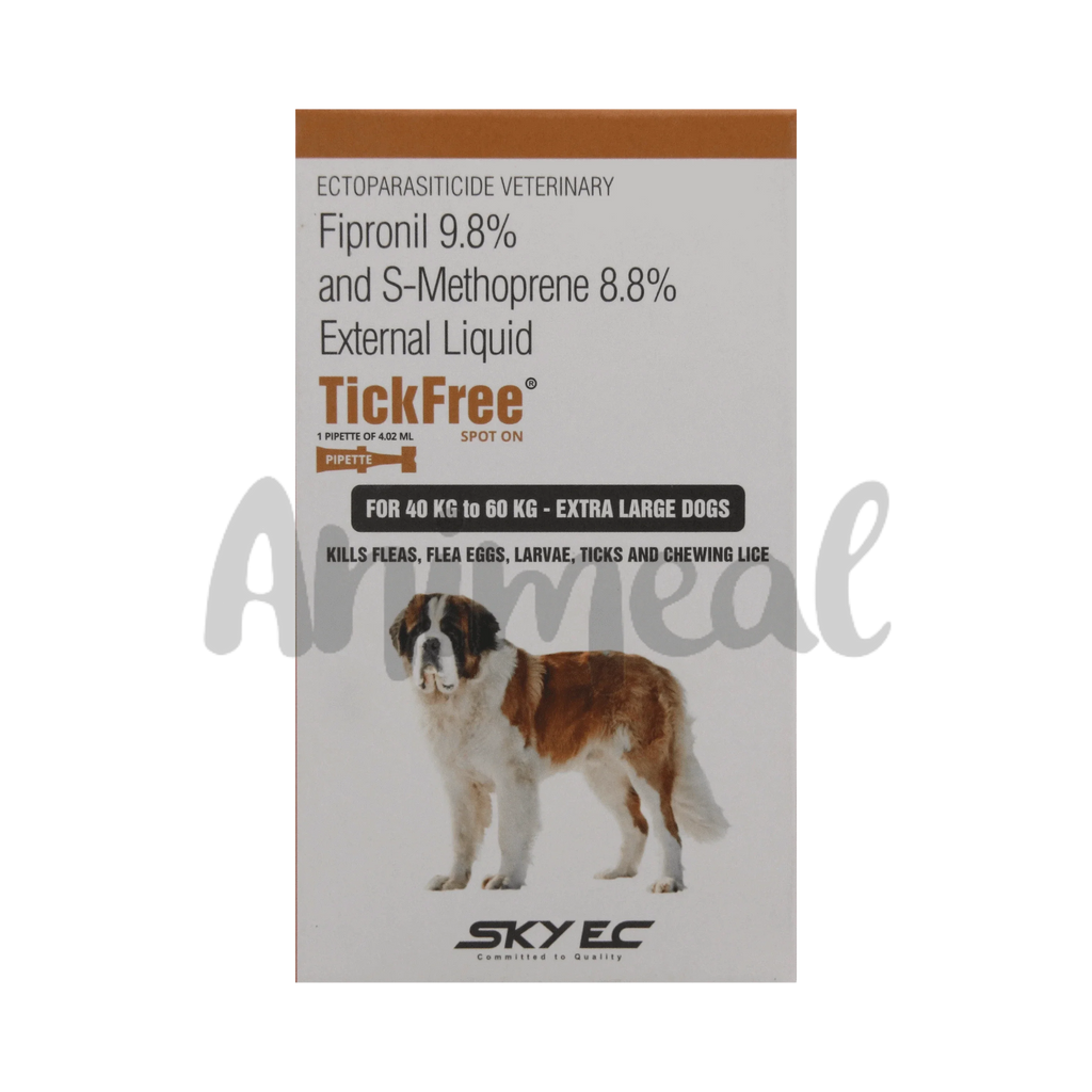 TICKFREE SPOT -ON 40 TO 60KG - Animeal