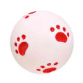 TRIXIE BALL WITH PAWS VINYL TOY - Animeal
