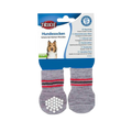 TRIXIE DOG SOCKS NON SLIP GREY (M) - Animeal