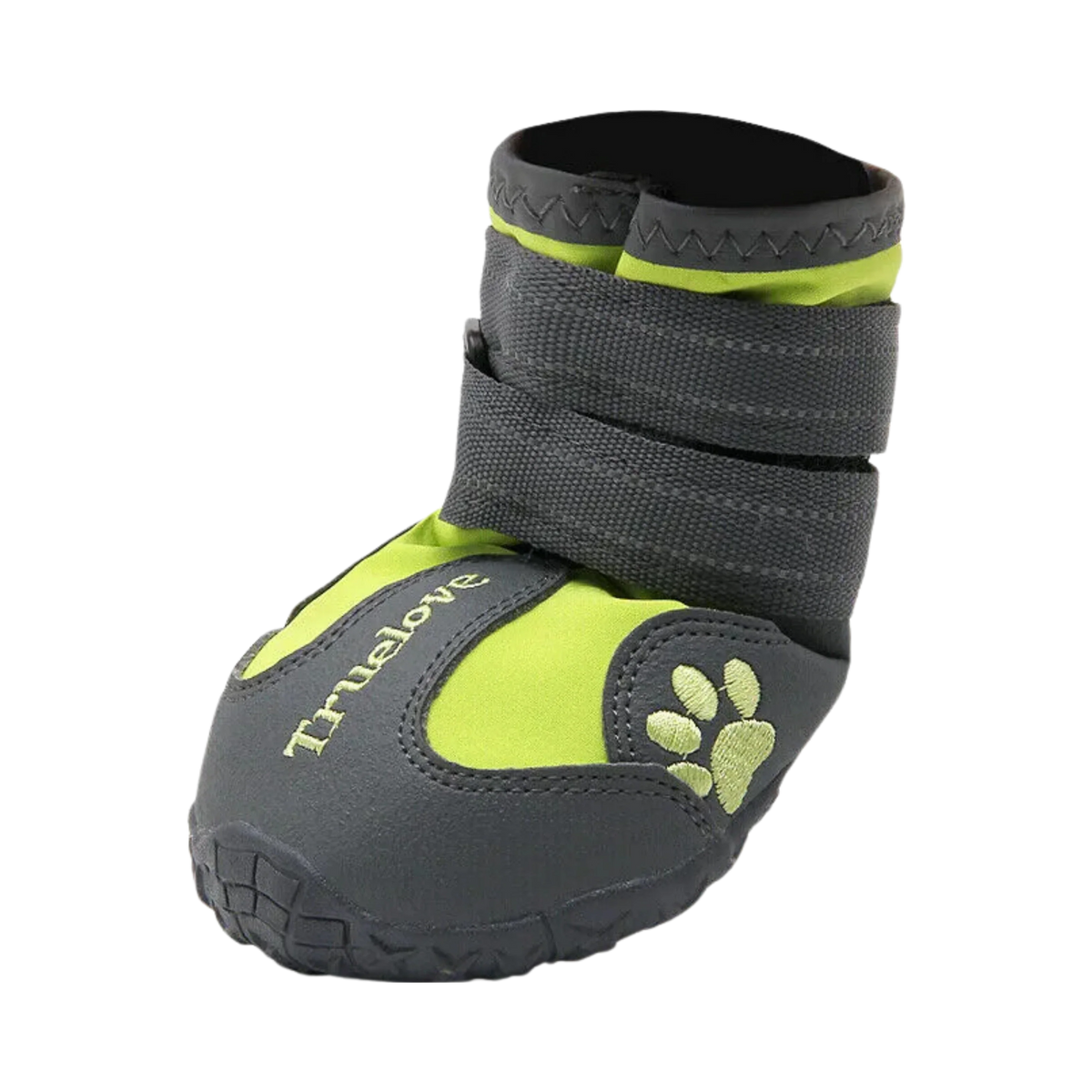 TRUELOVE PET BOOTS NEON YELLOW (M) - Animeal