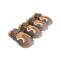 TRUELOVE WATER RESISTANCE DOG SHOES WITH TPR SOLE GINGER (XS) - Animeal