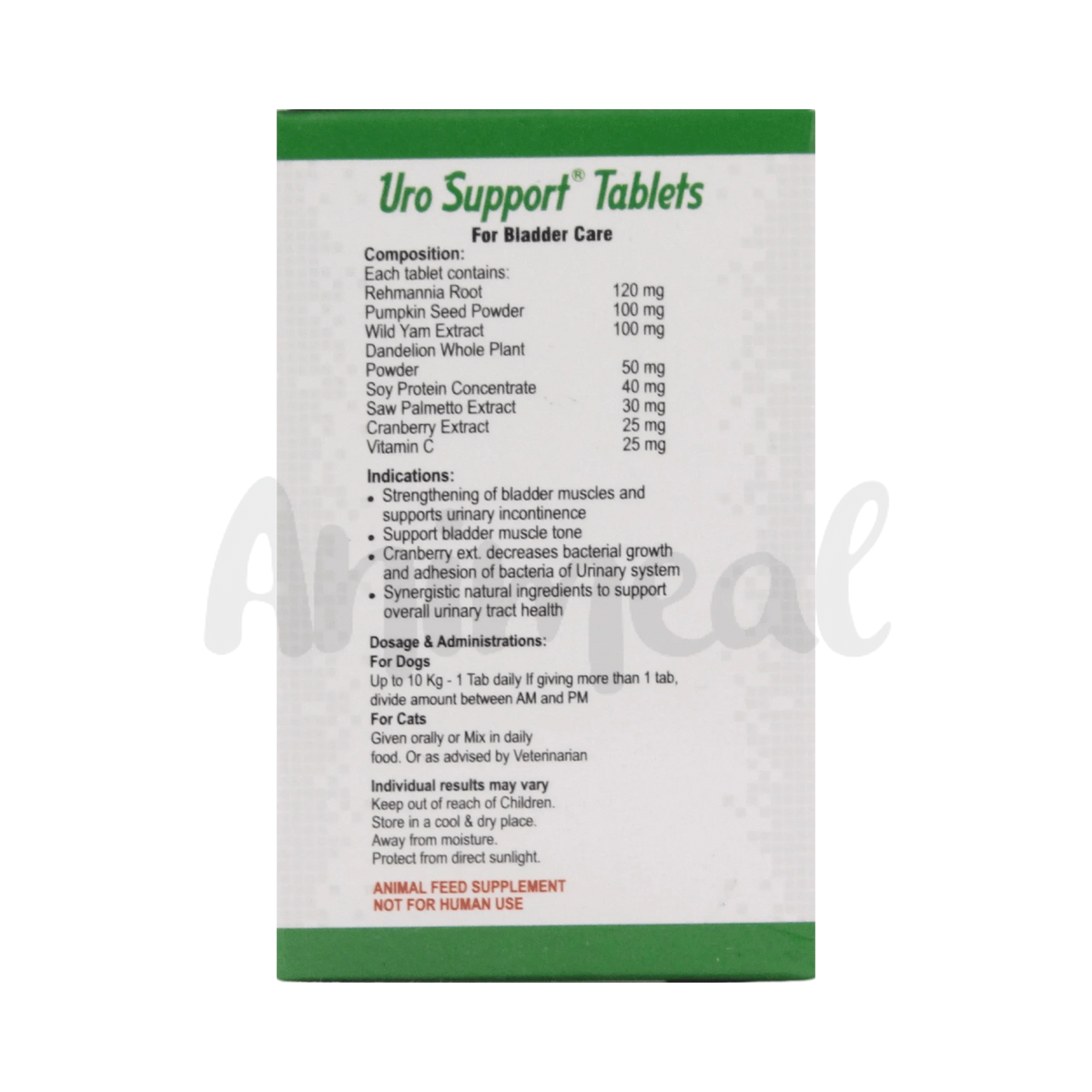 URO SUPPORT TABLET - Animeal