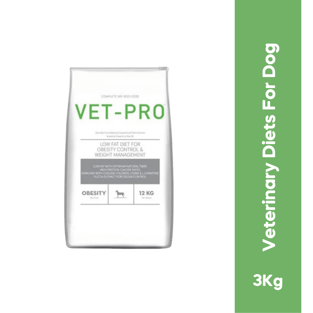 VET PRO OBESITY DRY FOOD (M) - Animeal