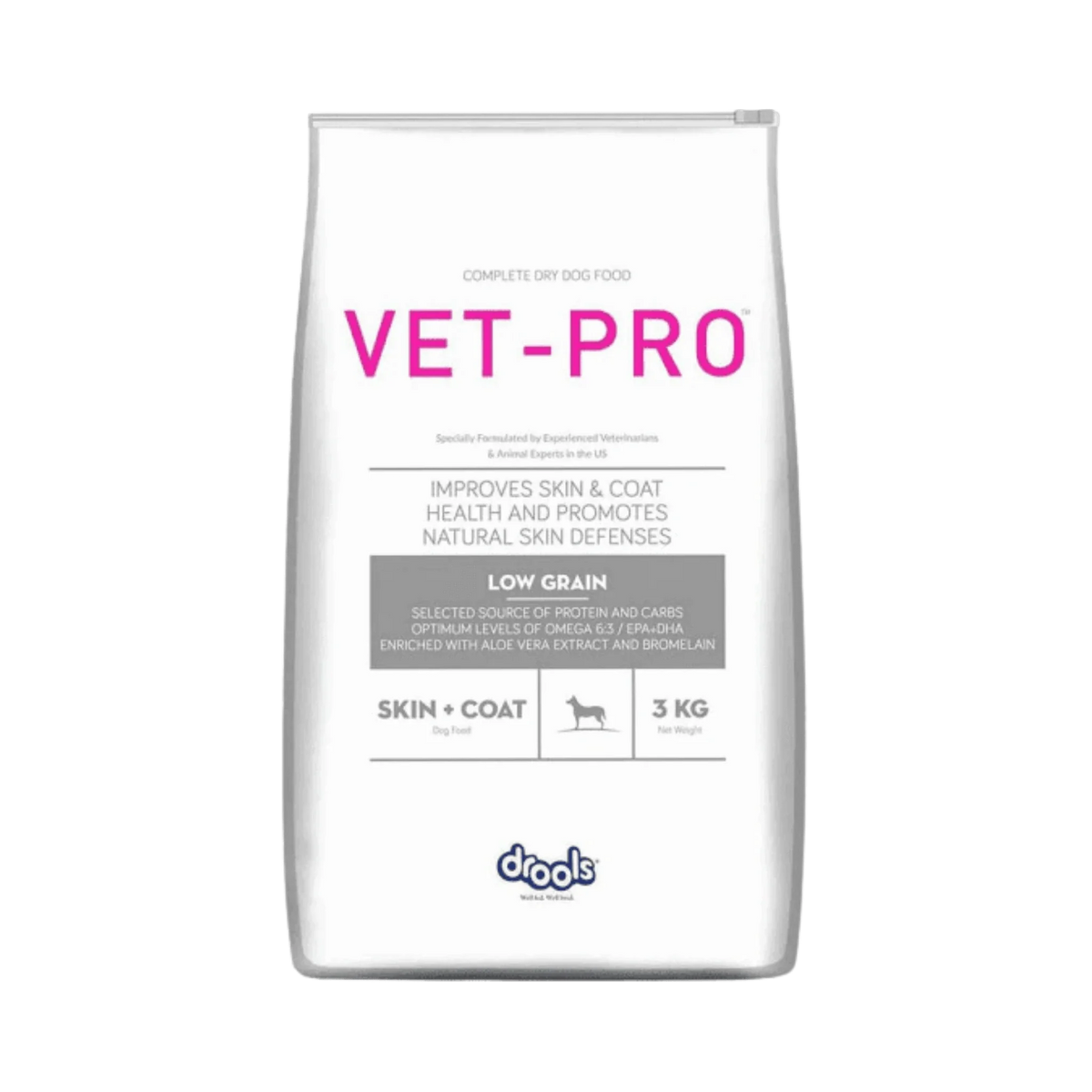 VET PRO SKIN & COAT DRY FOOD (M) - Animeal