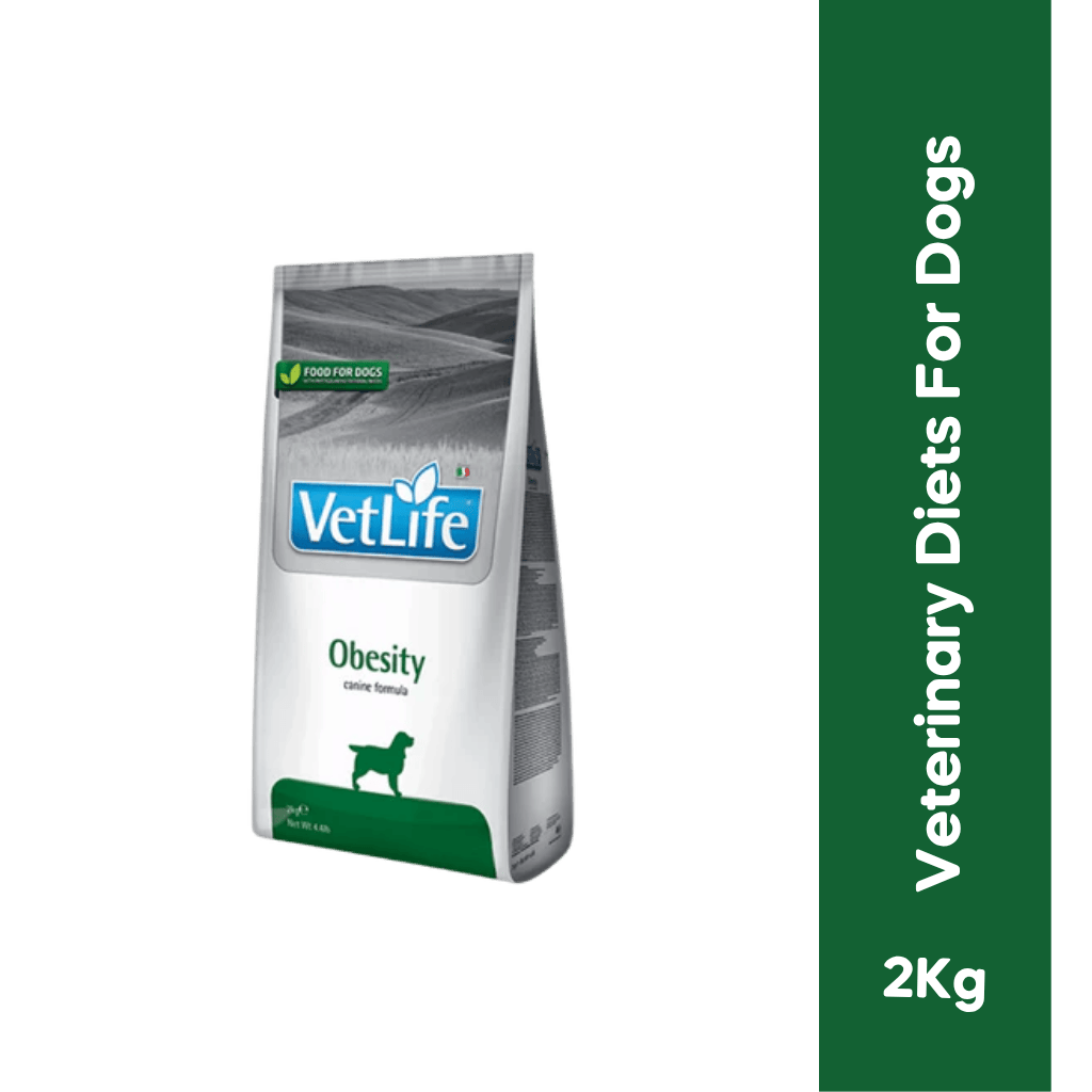 VETLIFE OBESITY DOG DRY FOOD [2 KG] - Animeal