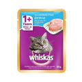 WHISKAS ADULT OCEAN FISH JELLY FOOD [85 GM] - Animeal