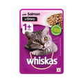WHISKAS ADULT SALMON JELLY FOOD [85 GM] - Animeal