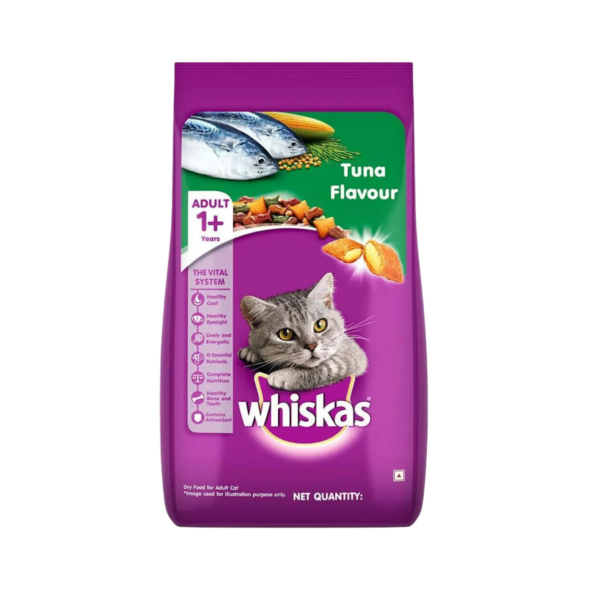 WHISKAS ADULT TUNA DRY FOOD [7 KG] - Animeal