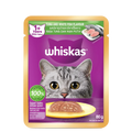 WHISKAS ADULT TUNA & WHITE FISH GRAVY [80 GM] - Animeal