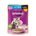 WHISKAS KITTEN TUNA JELLY [80 GM] - Animeal